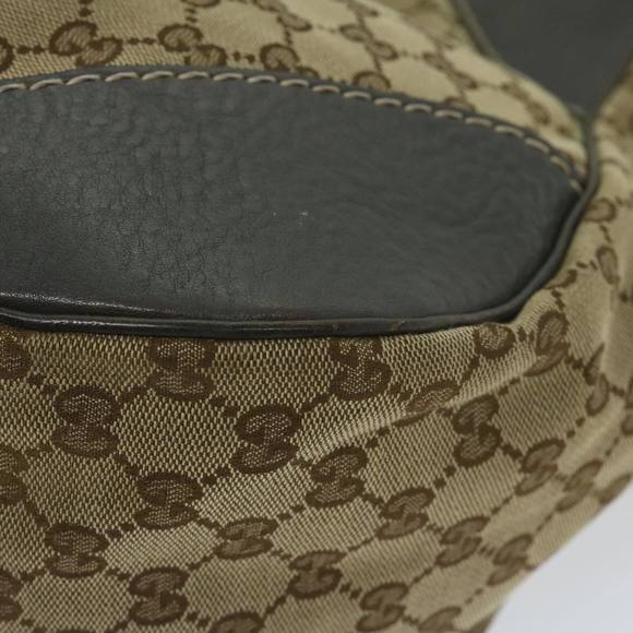 GUCCI GG Canvas Hand Bag Beige 203504 Auth bs12377 - Picture 11 of 16